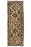 143x386 cm Eski Türünün tek örneği El Yapımı Türk Uşak Yolluk Halısı, Hol Halı