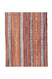 105x350 cm Dekoratif Eski Türkiye'de Yapılmış Kilim Yolluk, Düz Dokuma Halı