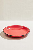 Electrum Seramik Pasta Tabağı Kırmızı