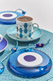 Nazar Boncuğu Turkuaz Opal Kobalt 12-13 cm
