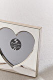 Heart Çerçeve 10x10 cm Silver