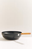 Wok Tava 28 cm Siyah