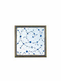 Haliç İşi Desen Ayna 22x22 Cm