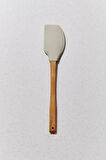 Silikon Spatula Küçük Gri
