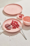 Rose Seramik Salata Kase Pembe