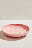 Rose Seramik Pasta Tabağı Pembe