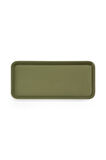 Faroe Seramik Dikdörtgen Servis Tabağı Yeşil