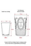 Akrilik Füme 6'lı Uzun Bardak & Su Meşrubat Bardağı 750 ml ( Büyük Boy & Cam Değildir )