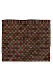 195x285 cm Çok Renkli Türünün Tek Örneği Eski Dekoratif El Dokuması Cicim Kilim. %100 Yün