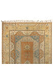 293x412 cm Eski Muğla Milas Halı, Yumuşak Toprak Renkleri, %100 Yün El Dokuma Halı
