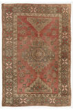 158x220 cm Eski Bergama Halısı, Türünün Tek örneği Yün Halı