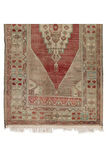 147x297 cm 1960'lı yıllardan kalma, Kabile Stili El Düğümlü Eski Halı