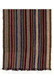 166x400 cm Çizgili El Dokuması Yolluk Kilim, Mutfak Dekoru için Düz Dokuma Kilim