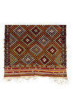 204x337 cm Geleneksel Eski El Dokuması Cicim Kilim. %100 Yün