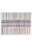 370x534 cm Eski Pamuklu Kilim, Düz Dokuma Çaput. Özel Seçenekler Mevcuttur