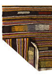 170x276 cm Geleneksel Eski El Dokuması Kilim, 1970'lerden Kilim