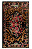 169x283 cm Türünün Tek Örneği Eski Duvar Askısı, Çiçekli Kilim, El Dokuma Moldova Kilimi, %100 Yün