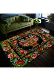 261x316 cm Modern Bohemian Stilinde Yünlü Çift Taraflı Kilim, Özel Seçenekler Mevcut