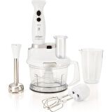 ARZUM AR1004 SOPRANO MAX 1000W MULTİ BLENDER SETİ BEYAZ