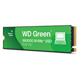 WD GREEN 500GB SN3000 NVMe Gen4X4 2280 M.2 SSD 5000MB/4100MB WDS500G4G0E