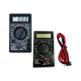 Technomax Dijital Avometre Multimetre Ölçü Aleti Akım Volt Amper Ölçer