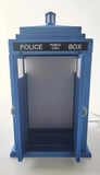 TARDIS Temalı 3D Baskı LED Gece Lambası – USB, Açma/Kapama Düğmeli