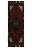 85x237 cm Benzersiz El Yapımı Eski Anadolu Kabile Yolluk Halısı, %100 Yün