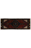 85x237 cm Benzersiz El Yapımı Eski Anadolu Kabile Yolluk Halısı, %100 Yün