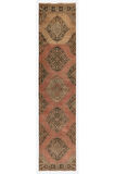 90x385 cm El Yapımı Eski Yolluk Halı, Antre Hol Halı