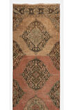 90x385 cm El Yapımı Eski Yolluk Halı, Antre Hol Halı