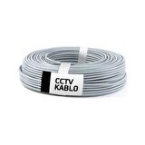 Cctv 2+1 0,22 Mm  Güvenlik Kamera Kablosu
