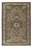 200x300 cm El Yapımı Modern Kayseri Halısı, Dekoratif Madalyon Tasarımlı Halı, %100 Yün