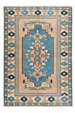 185x256 cm Ev Dekoru Alan Halısı, Modern El Yapımı Geometrik Desenli Halı, %100 Yün