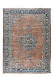 250x350 cm Benzersiz Eski Büyük Alan Halısı, Geleneksel El Yapımı Halı
