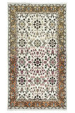 120x214 cm Çiçekli Otantik El Yapımı Eski Yünlü Halı, Eşsiz Türk Halısı