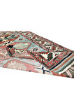 105x176 cm El Yapımı Geometrik Desenli Halı, %100 Yün, Modern Ev Dekoru Halı