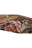 181x353 cm Eski El Yapımı Kilim Yolluk, Düz Dokuma %100 Yün Koridor Kilimi. Antre Hol Kilim