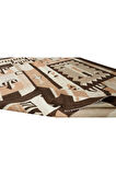 122x198 cm Eski El Dokuması Kilim, Türünün Tek Örneği Geometrik Desenli 1970'lerden Kilim