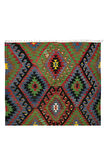 168x283 cm Çok Renkli El Yapımı Kilim, Eşsiz Düz Dokuma Halı, %100 Yün