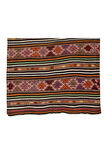 150x230 cm Çok Renkli El Dokuması Yün Kilim. 1970'lerden kilim