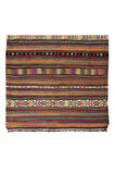 160x290 cm El Dokuması Yünden Yapılmış Kilim, Eski El Yapımı Türk Kilimi