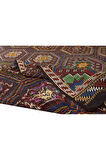 195x296 cm Eski Dekoratif El Dokuması Cicim Kilim. %100 Yün