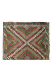 178x280 cm Eski Dekoratif El Dokuması Cicim Kilim. %100 Yün. Jijim Kilim Halı