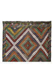 200x325 cm Otantik Eski Dekoratif El Dokuması Cicim Kilim. %100 Yün