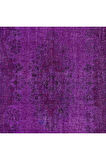 175x302 cm Mor Tonlarda El Dokuması Halı, Modern El Düğümlü Halı, Eski Türk Halısı