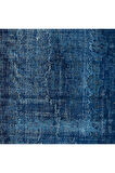 210x323 cm Mavi El dokuması Halı, El Düğümlü Alan Halısı, Eski Türk Halısı