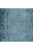 176x274 cm Mavi Oturma Odası Halısı, Yenilenmiş Lacivert Halı, El Düğümlü Alan Halısı