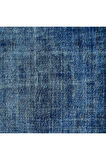 186x294 cm Mavi Salon Halısı, El Dokuması Yünlü Türk Halısı, Pamuklu Alan Halısı
