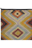 165x338 cm El Dokuma Türk Renkli Kilim, Düz Dokuma Halı, %100 Yünden Yapılmıştır