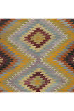 165x338 cm El Dokuma Türk Renkli Kilim, Düz Dokuma Halı, %100 Yünden Yapılmıştır